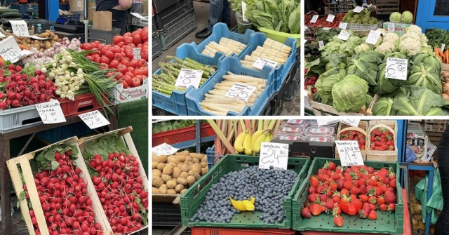 Jakie są ceny warzyw i owoców w maju? Sprawdźcie, po ile można kupić m.in.  truskawki, szparagi oraz pomidory >>>
