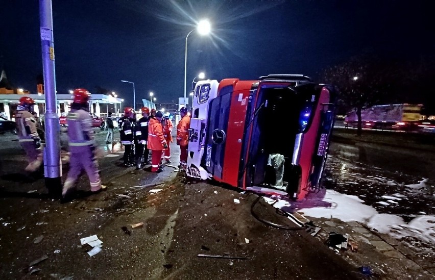 Wypadek na Armii Krajowej we Wrocławiu 23.12.2022