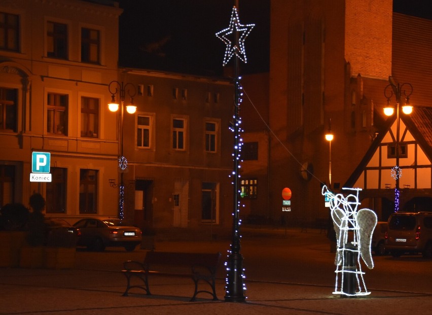 Iluminacje świąteczne w Golubiu-Dobrzyniu