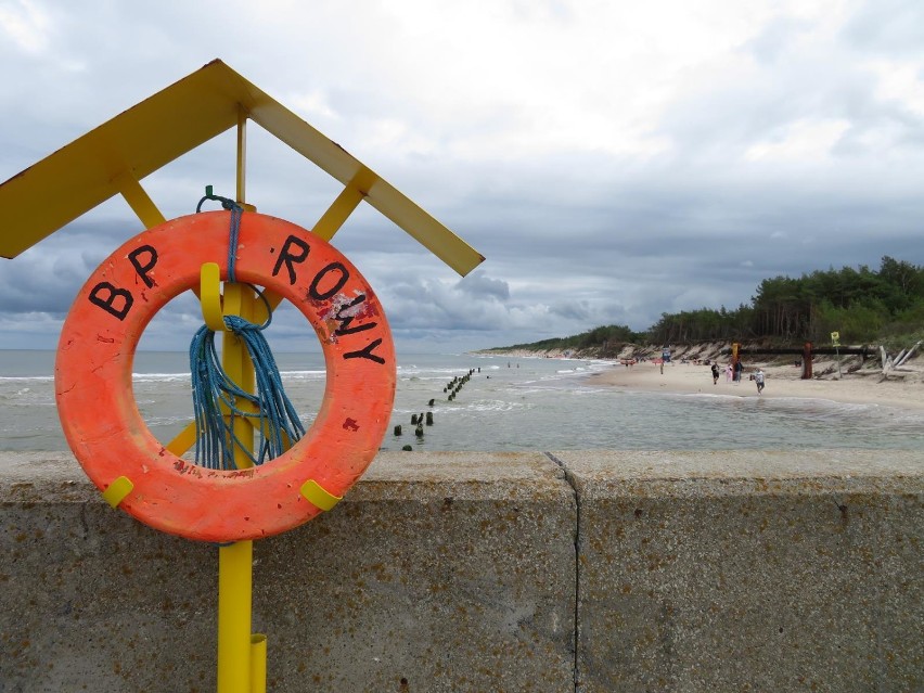 Plaża wschodnia w Rowach uległa kolejnym zniszczeniom po...