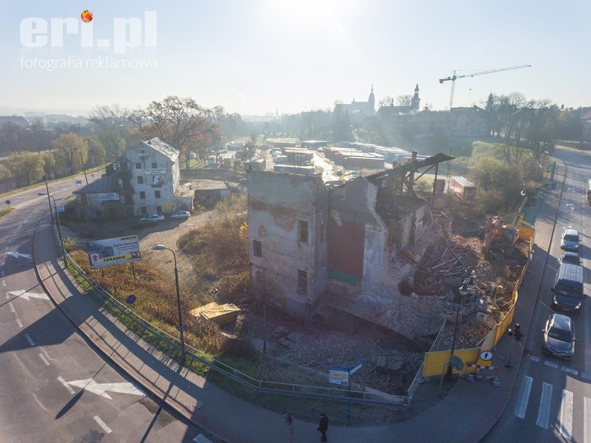 Nowy Sącz. Zobacz most heleński i jego okolicę z lotu ptaka