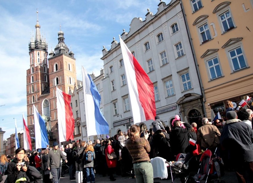 Kraków: Święto Niepodległości 11 listopada [NOWE ZDJĘCIA]