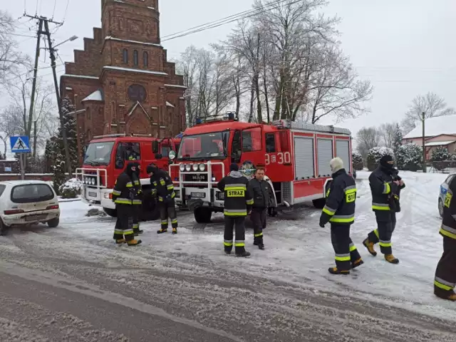 Poszukiwania zaginionego mężczyzny w gminie Drużbice, 24.01.2021