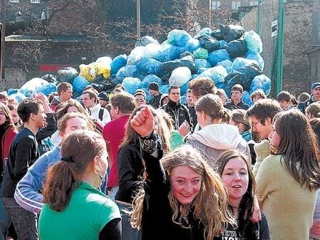 Takiego wyczynu nikt jeszcze w kraju nie dokonał. To prawdziwie ekologiczna radość! Fot. M. Tomalka