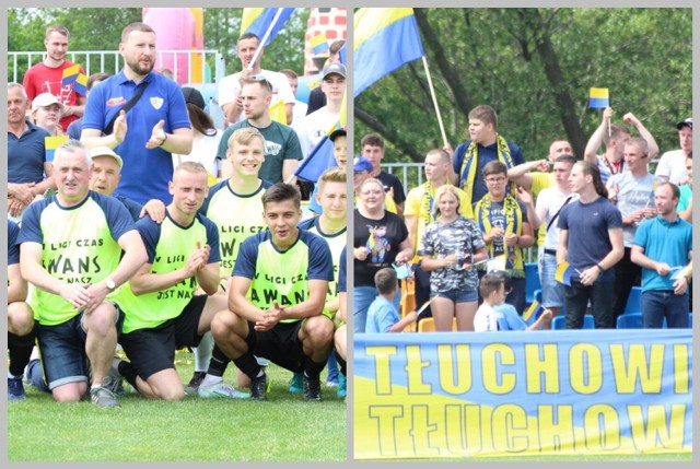 Tłuchowia zapewniła sobie awans do 4. ligi kujawsko-pomorskiej. Mecz Tłuchowia Tłuchowo - Pogoń II Mogilno.