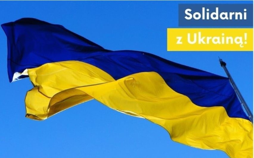 Kościan. Jesteśmy solidarni  z Ukrainą. Manifestacja odbędzie się w piątek