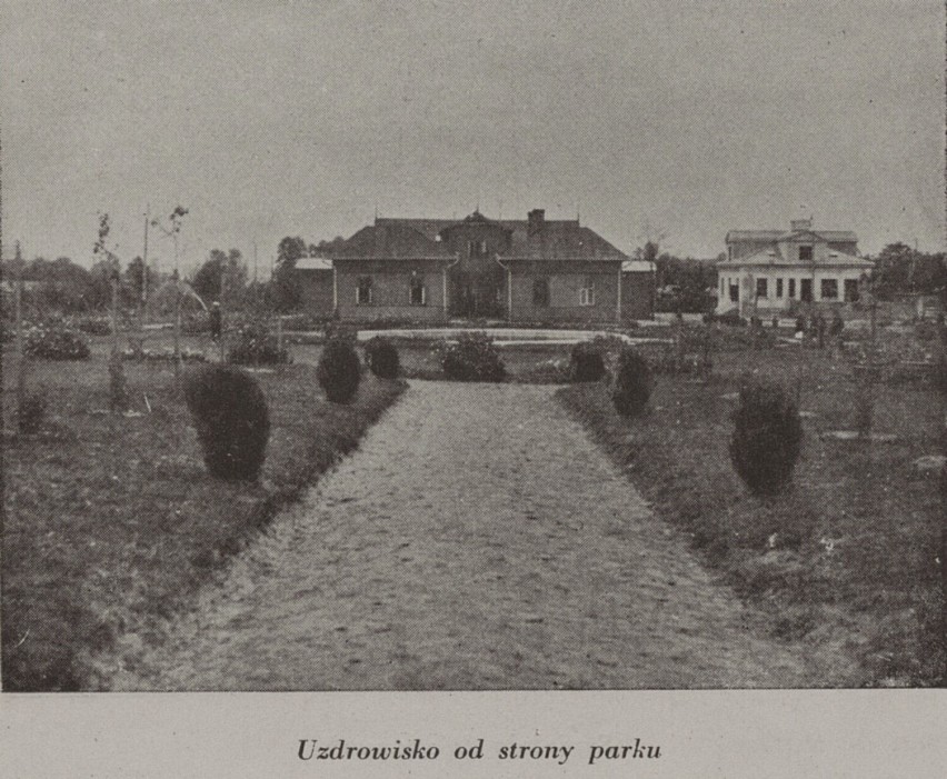 Lata 1928-1929, Sanatorium dziecięce od strony parku -...