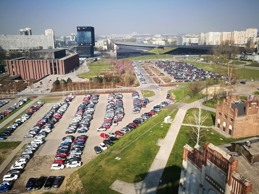 Tak wygląda obecnie parking w strefie kultury w Katowicach