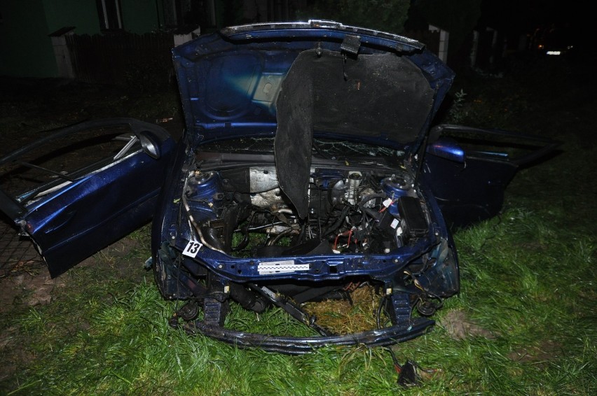 Policja ustala okoliczności wypadku w Spławach