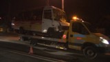 Wieliczka: Wypadek busa. Siedem osób trafiło do szpitala [wideo]