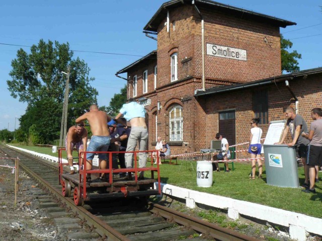 Wielkopolska Gościnna - Wyścigi drezyn w Smolicach