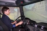 Symulator jazdy szkoli kierowców MZK w Pile oraz firmy Essers