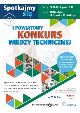 I Powiatowy Konkurs Wiedzy Technicznej w CKZiU