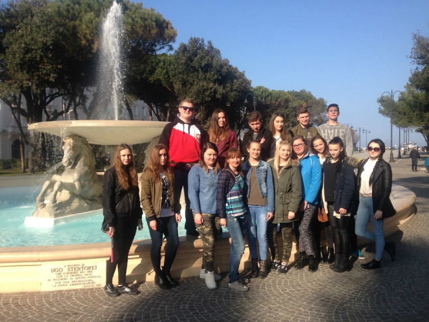 Grupa 16 uczniów z Liskowa odbyła staż zawodowy we włoskim...