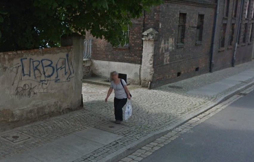 Kamery Google w bocznych uliczkach Wałbrzycha