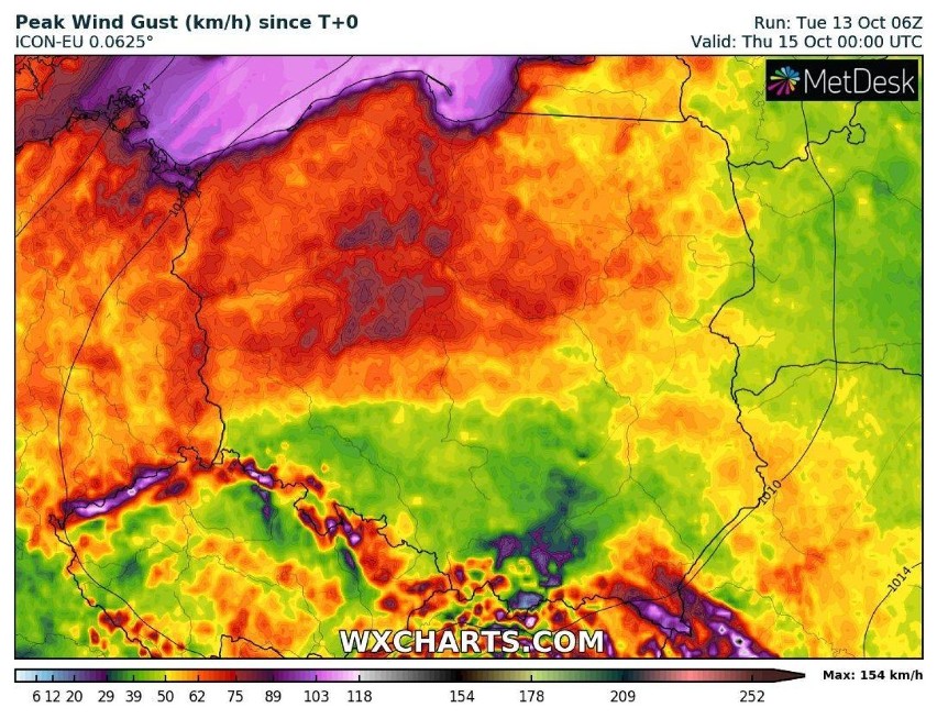 IMGW wydało ostrzeżenia, w tym też  dla powiatu głogowskiego! Będzie lało i mocno wiało! Zobacz stronę z aktualną pogodą