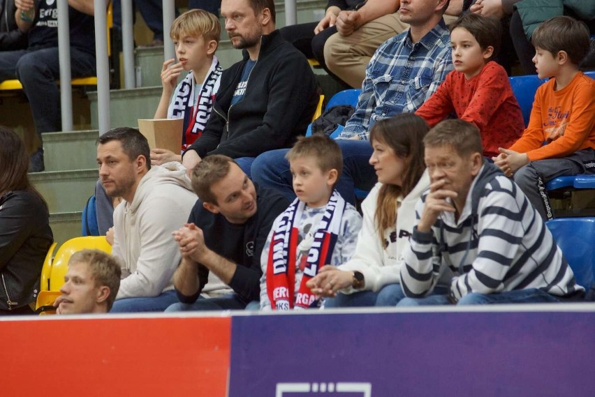 Kibice piłkarzy ręcznych Energa MKS Kalisz podczas meczu Orlenem Wisłą Płock. ZDJĘCIA