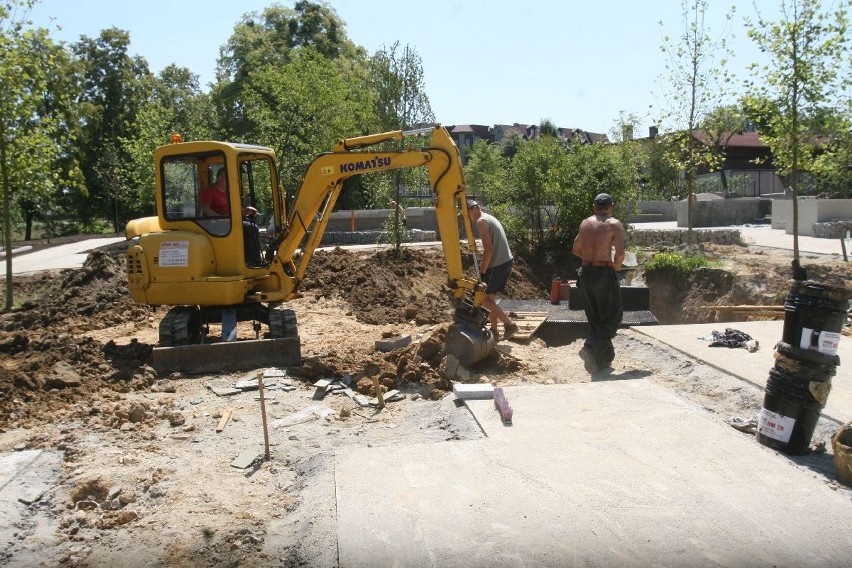 Park sensoryczny w Rydułtowach będzie gotowy później