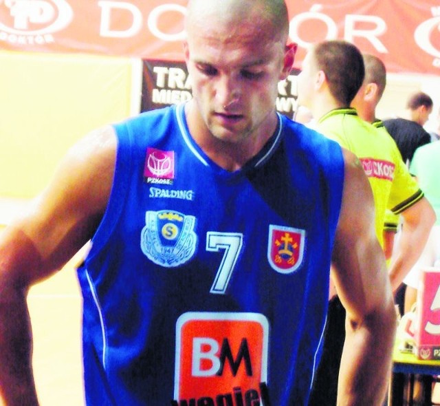 Marcin Kałowski  w meczu z Doralem zdobył 20 punktów