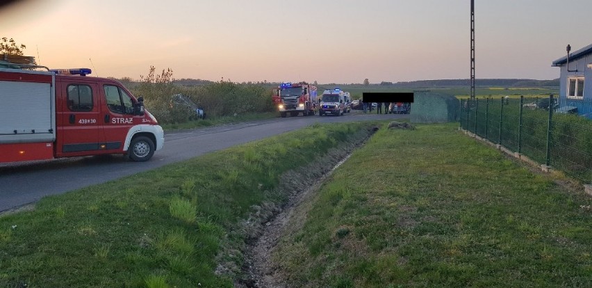 Zderzenie dwóch aut w Czarnoborsku