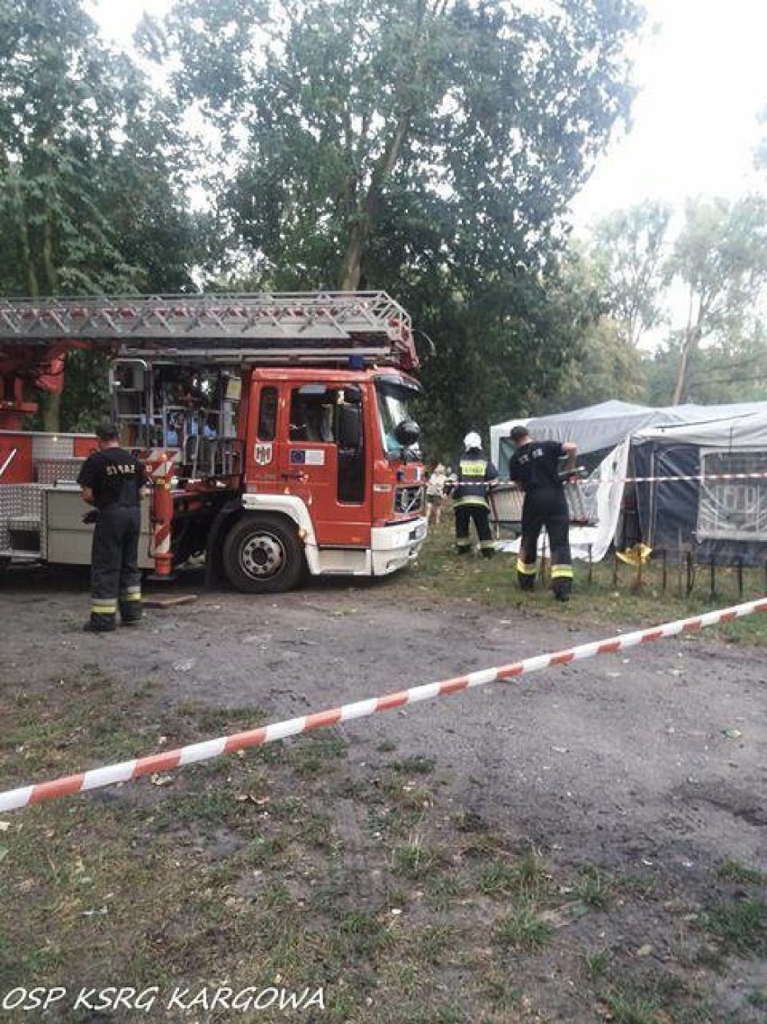 W środę, 8 sierpnia, strażacy OSP Kargowa wyjeżdżali usuwać...