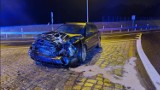 Wypadek przy zjeździe na autostradę A4 między Legnicą, a Złotoryją [ZDJĘCIA]