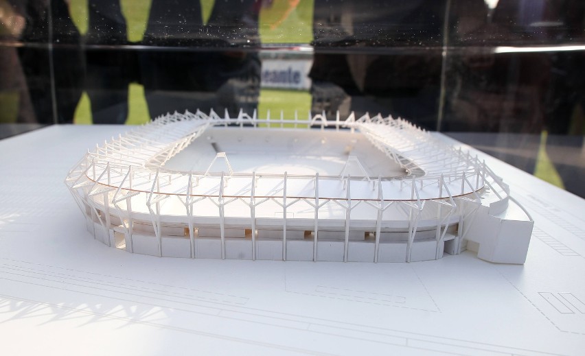 Zaprezentowano makietę nowego stadionu Widzewa [ZDJĘCIA]