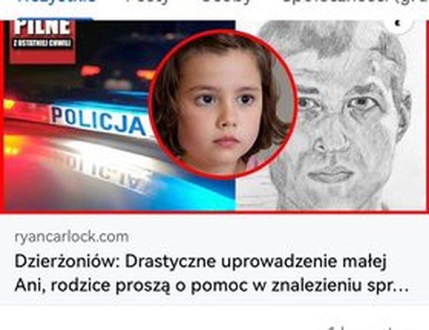 Policja ostrzega przed fake newsem