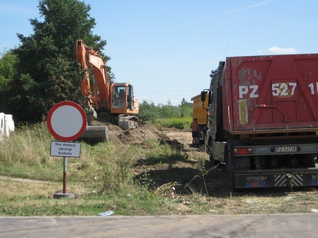 Grabskiego w Siechnicach - rozpoczęła się budowa