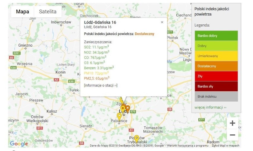 Sprawdź jakość powietrza w Twojej okolicy!