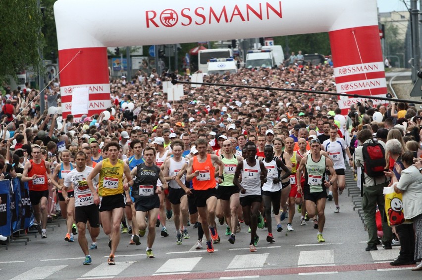 Bieg ulicą Piotrkowską. Rossmann Run 2016