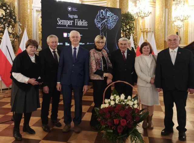 Delegacja Towarzystwa na konkursie w Warszawie