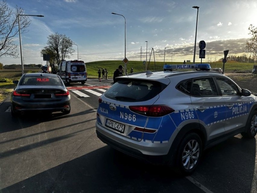 Potrącenie rowerzysty w Chojnicach. Policjanci zatrzymali prawo jazdy kierowcy osobówki