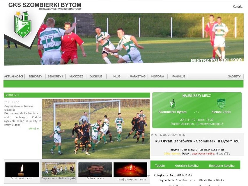 GKS Szobierki Bytom - oficjalny serwis internetowy -...