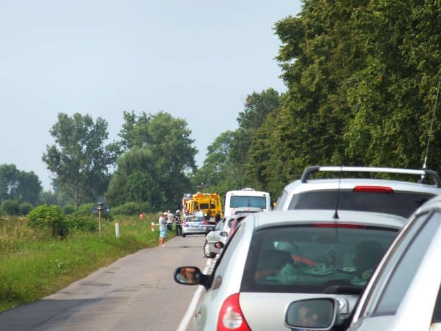 Wypadek w Tujsku (gmina Stegna)