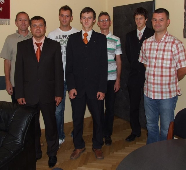 Uczestnicy spotkania w Urzędzie Miejskim w Libiążu