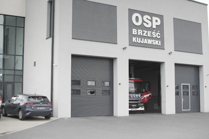 18-latek uszkodził bramę remizy OSP Brześć Kujawski i...