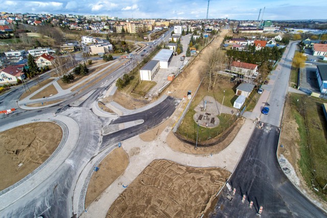 Tak w kwietniu 2022 r. wyglada plac budowy przedłużenia ulicy Armii Krajowej w Świeciu