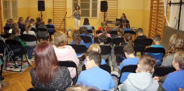 Koncert Magdaleny Bukowskiej odbył się w auli Szkoły Katolickiej w Kwidzynie.
