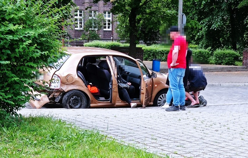 Wypadek w Głogowie