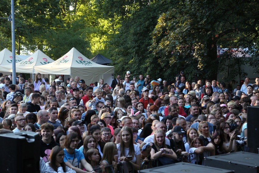 Roksana Węgiel porwała wolsztynian do świetnej zabawy.