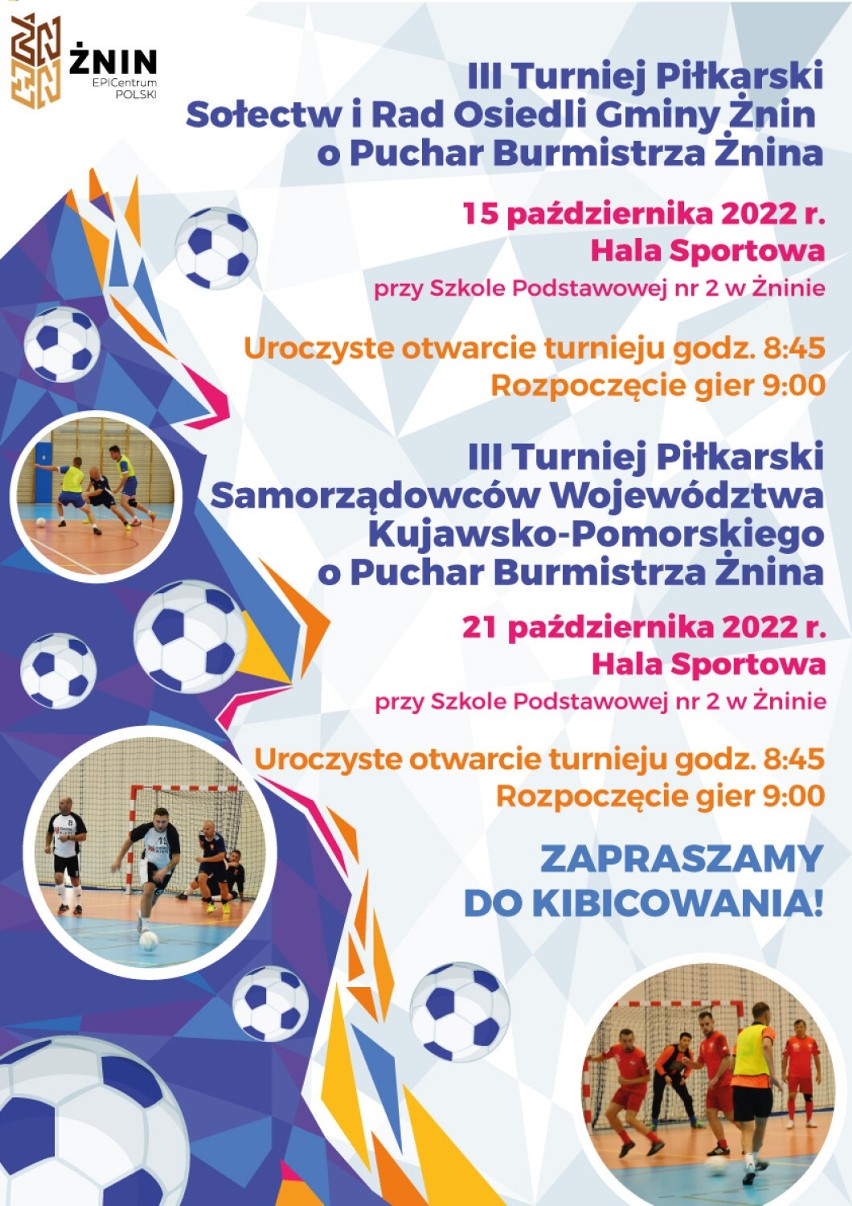 Turniej piłkarski sołectw i osiedli gminy Żnin.