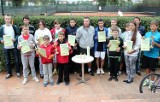 Turniej tenisa ziemnego dla dzieci i młodzieży 2013 na kortach OSiR przy Hali Mistrzów