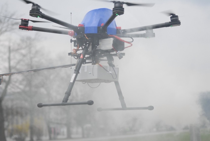 Walka ze smogiem w Białymstoku. Dron wykryje spalanie śmieci