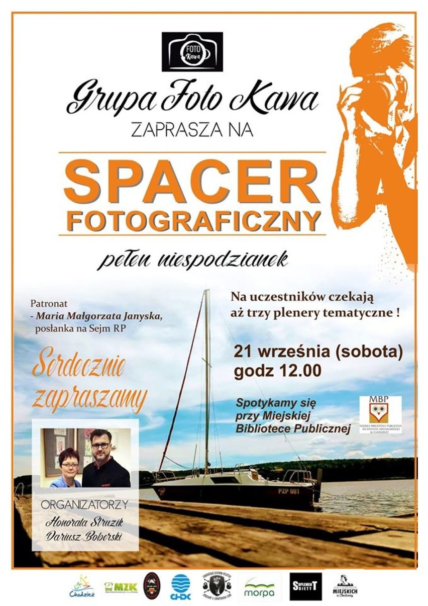 Chodzieski Spacer Fotograficzny: Można będzie wziąć udział w wielkim spotkaniu pasjonatów fotografii