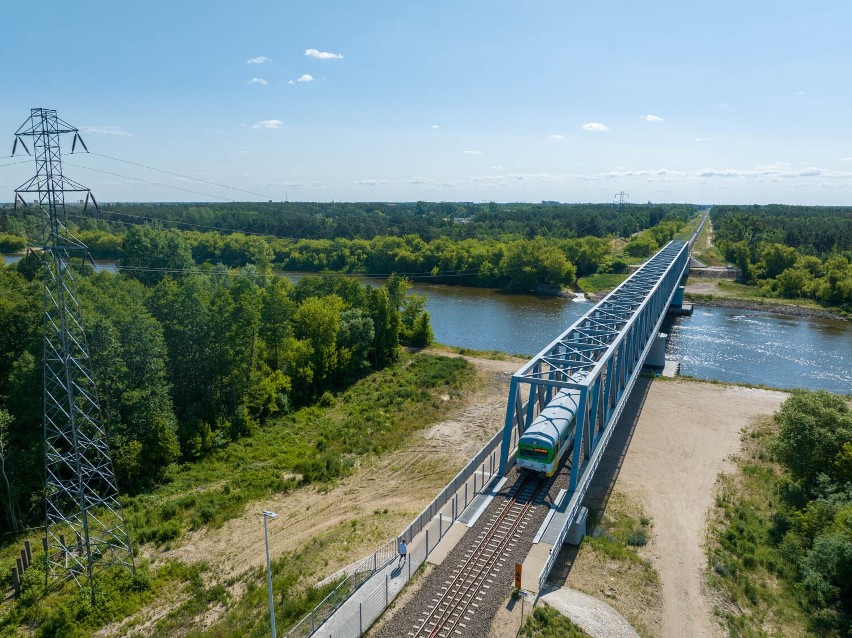 Most nad Narwią w Ostrołęce