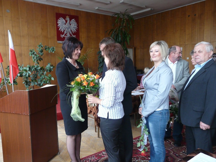 Mariola Hernas, wójt gminy Konopnica prowadzi w plebiscycie na samorządowca roku