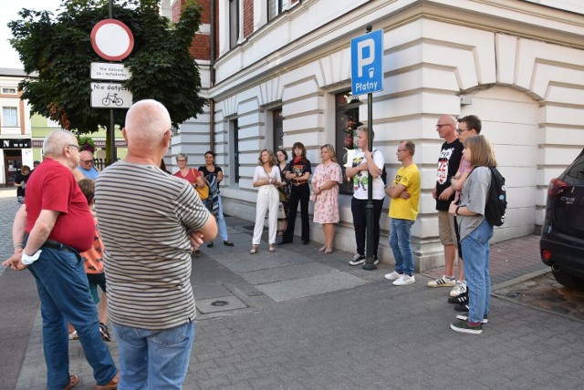 Protest po przyjęciu nowelizacji ustawy medialnej, który odbył się w sierpniu tego roku w Grodzisku Wielkopolskim