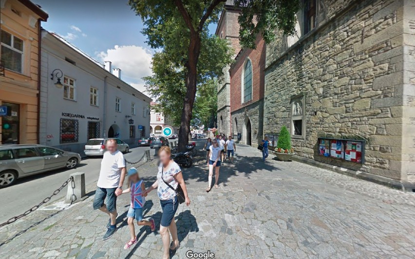 Nowy Sącz. Sądecka starówka w Google Street View. Kogo i co zobaczyły kamery? Sami sprawdźcie