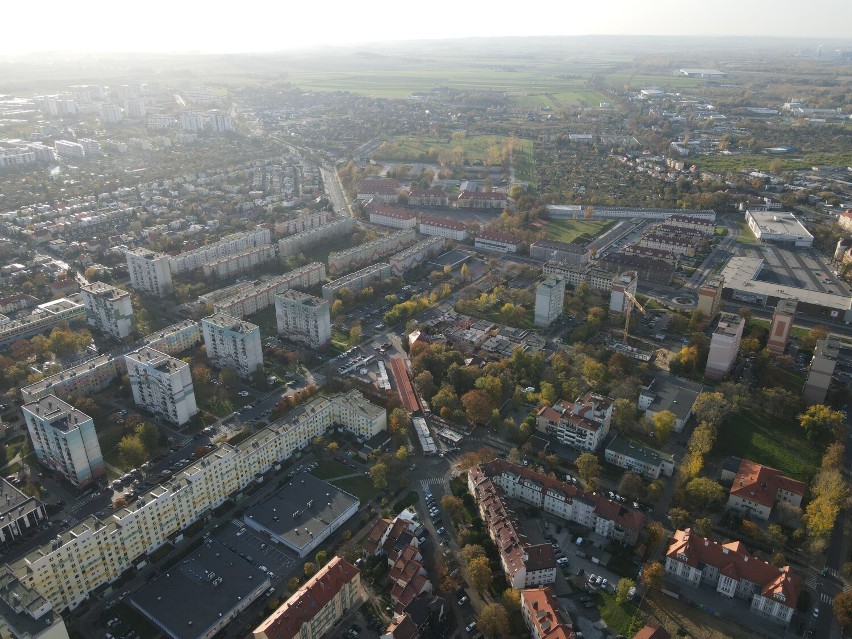 Głogów z drona. Najnowsze zdjęcia miasta